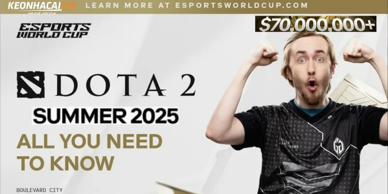 Cược Dota 2 – Toàn Tập Cách Chơi Kèo MOBA Chiến Thuật Thực Thụ Esports World Cup 2025 giải đấu Dota 2