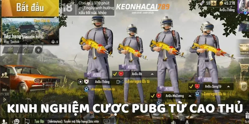 Cược PUBG – Đặt Kèo Game Sinh Tồn Không Dành Cho Tay Mơ pubg